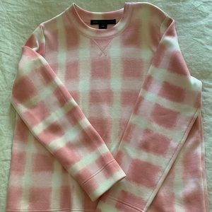 Marc by Marc Jacobs Blurred Gingham Sweatshirt